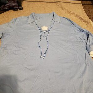 Faded Glory Stretch Top-Short Sleeve